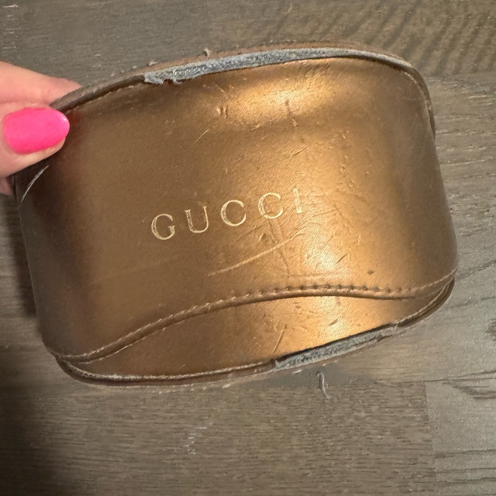 Gucci sunglasses- well used